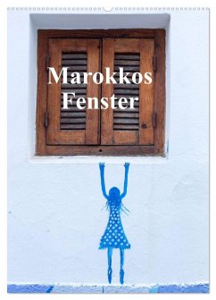 Marokkos Fenster (Wandkalender 2024 DIN A2 hoch), CALVENDO Monatskalender