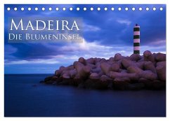 Madeira - Die Blumeninsel (Tischkalender 2024 DIN A5 quer), CALVENDO Monatskalender
