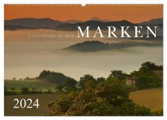Unterwegs in den Marken (Wandkalender 2024 DIN A2 quer), CALVENDO Monatskalender - maier, Norbert