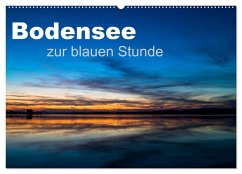 Bodensee zur blauen Stunde (Wandkalender 2024 DIN A2 quer), CALVENDO Monatskalender