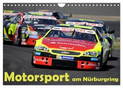 Motorsport am Nürburgring (Wandkalender 2024 DIN A4 quer), CALVENDO Monatskalender