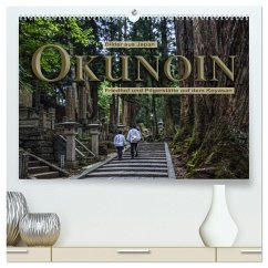 Okunoin, Friedhof und Pilgerstätte auf dem Koyasan (hochwertiger Premium Wandkalender 2024 DIN A2 quer), Kunstdruck in Hochglanz