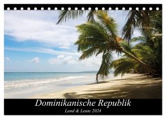 Dominikanische Republik Land & Leute (Tischkalender 2024 DIN A5 quer), CALVENDO Monatskalender