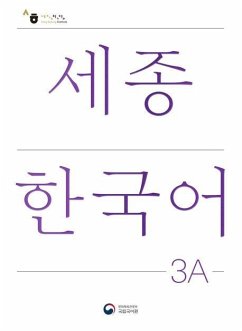 Cover Sejong Korean Student Book 3A - Korean Version