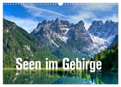 Seen im Gebirge (Wandkalender 2024 DIN A3 quer), CALVENDO Monatskalender - Barig, Joachim