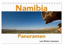 Namibia - Panoramen (Tischkalender 2024 DIN A5 quer), CALVENDO Monatskalender