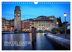Riva del Garda - Perle des Gardasees (Wandkalender 2024 DIN A4 quer), CALVENDO Monatskalender