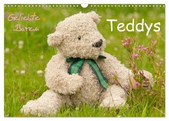 Geliebte Bären - Teddys (Wandkalender 2024 DIN A3 quer), CALVENDO Monatskalender