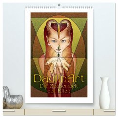 DaylinArt - Die Zauberwelt der Elfen (hochwertiger Premium Wandkalender 2024 DIN A2 hoch), Kunstdruck in Hochglanz - Repp (DaylinArt), Irene