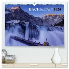 Bachbilder (hochwertiger Premium Wandkalender 2024 DIN A2 quer), Kunstdruck in Hochglanz