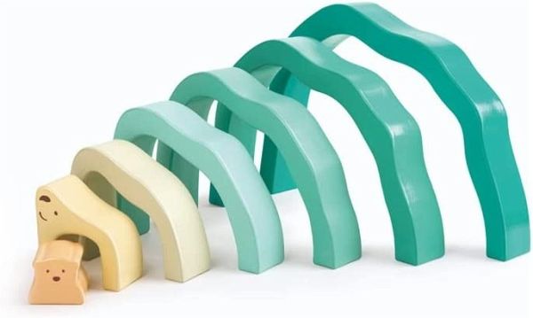 Hape E0490 - Stapelblöcke Eisbären in der Arktis, Stapelspiel, Holz, 7-teilig Hape E0490 - Stapelblöcke Eisbären in der Arktis, Stapelspiel, Holz, 7-teilig