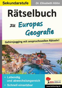Cover Rätselbuch zu Europas Geografie (eBook, PDF)