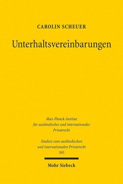 Unterhaltsvereinbarungen (eBook, PDF) - Scheuer, Carolin