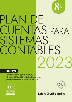Plan de cuentas para sistemas contables 2023 (eBook, PDF) - Uribe Medina, Luis Raúl