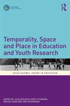 Cover Temporality, Space and Place in Education and Youth Research (eBook, PDF)