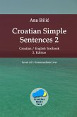 Croatian Simple Sentences 2 - Textbook A2, Intermediate Low (eBook, ePUB)