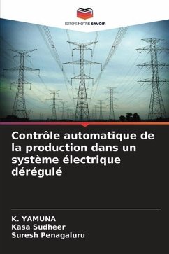 Contrôle automatique de la production dans un système électrique dérégulé - YAMUNA, K.;Sudheer, Kasa;Penagaluru, Suresh