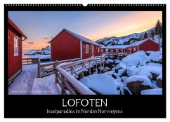 LOFOTEN - Inselparadies im Norden Norwegens (Wandkalender 2024 DIN A2 quer), CALVENDO Monatskalender