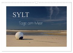 Sylt - Tage am Meer (Wandkalender 2024 DIN A3 quer), CALVENDO Monatskalender
