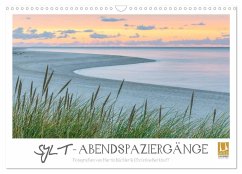 SYLT - Abendspaziergänge (Wandkalender 2024 DIN A3 quer), CALVENDO Monatskalender