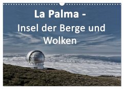 La Palma - Insel der Berge und Wolken (Wandkalender 2024 DIN A3 quer), CALVENDO Monatskalender