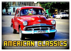 American Classics (Wandkalender 2024 DIN A3 quer), CALVENDO Monatskalender