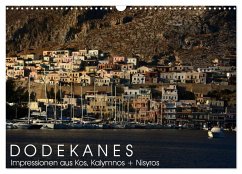 Dodekanes - Impressionen aus Kos, Kalymnos und Nisyros (Wandkalender 2024 DIN A3 quer), CALVENDO Monatskalender