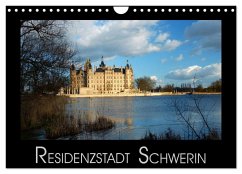 Residenzstadt Schwerin (Wandkalender 2024 DIN A4 quer), CALVENDO Monatskalender