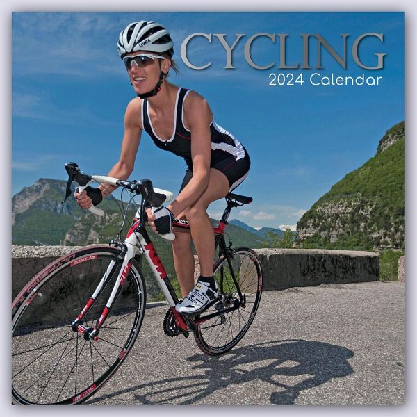 Cycling - Fahrradfahren - Fahrrad - Radsport 2024 - 16-Monatskalender von The Gifted Stationery 