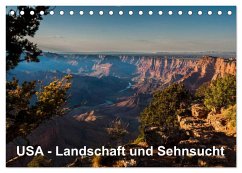 USA ¿ Landschaft und Sehnsucht (Tischkalender 2024 DIN A5 quer), CALVENDO Monatskalender - Jansen, Thomas
