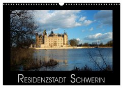 Residenzstadt Schwerin (Wandkalender 2024 DIN A3 quer), CALVENDO Monatskalender