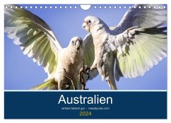 Australien - einfach tierisch gut (Wandkalender 2024 DIN A4 quer), CALVENDO Monatskalender