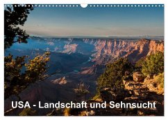 USA ¿ Landschaft und Sehnsucht (Wandkalender 2024 DIN A3 quer), CALVENDO Monatskalender