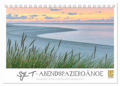 SYLT - Abendspaziergänge (Tischkalender 2024 DIN A5 quer), CALVENDO Monatskalender