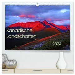 Kanadische Landschaften 2024 (hochwertiger Premium Wandkalender 2024 DIN A2 quer), Kunstdruck in Hochglanz