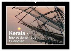 Kerala - Impressionen aus Südindien (Wandkalender 2024 DIN A2 quer), CALVENDO Monatskalender