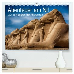 Abenteuer am Nil. Auf den Spuren der Pharaonen (hochwertiger Premium Wandkalender 2024 DIN A2 quer), Kunstdruck in Hochglanz