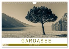 GARDASEE - das Nordufer (Wandkalender 2024 DIN A4 quer), CALVENDO Monatskalender