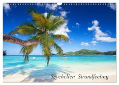 Seychellen Strandfeeling (Wandkalender 2024 DIN A3 quer), CALVENDO Monatskalender