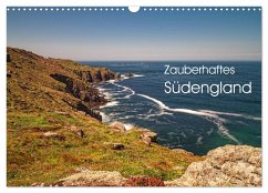 Zauberhaftes Südengland (Wandkalender 2024 DIN A3 quer), CALVENDO Monatskalender