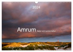 Amrum. Natur und Landschaften (Wandkalender 2024 DIN A3 quer), CALVENDO Monatskalender