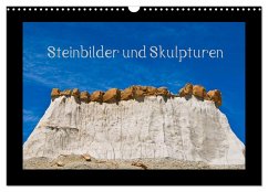 Steinbilder und Skupturen (Wandkalender 2024 DIN A3 quer), CALVENDO Monatskalender