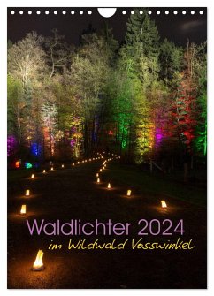 Waldlichter im Wildwald Vosswinkel 2024 (Wandkalender 2024 DIN A4 hoch), CALVENDO Monatskalender - Lieder, Britta