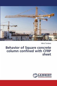 Behavior of Square concrete column confined with CFRP sheet - Tondase, Milind