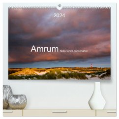 Amrum. Natur und Landschaften (hochwertiger Premium Wandkalender 2024 DIN A2 quer), Kunstdruck in Hochglanz