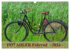 1937 ADLER Fahrrad (Wandkalender 2024 DIN A3 quer), CALVENDO Monatskalender