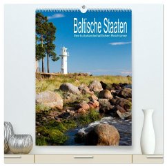 Baltische Staaten - Ihre kulturlandschaftlichen Reichtümer (hochwertiger Premium Wandkalender 2024 DIN A2 hoch), Kunstdruck in Hochglanz