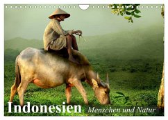 Indonesien. Menschen und Natur (Wandkalender 2024 DIN A4 quer), CALVENDO Monatskalender
