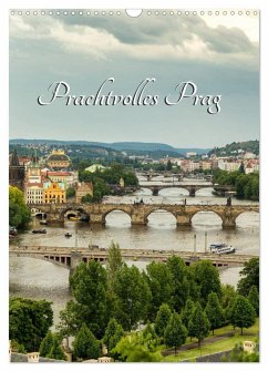 Prachtvolles Prag (Wandkalender 2024 DIN A3 hoch), CALVENDO Monatskalender
