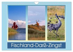 Fischland-Darß-Zingst (Wandkalender 2024 DIN A4 quer), CALVENDO Monatskalender - Beyer (Moqui), Daniela